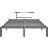  Za krevet sivi metalni 140 x 200 cm | shoptok.hr