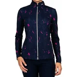 Kjus Womens Sunshine Printed Jacket Atlanta Blue/Magenta 36