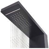 PANEL Sustav za Tuširanje Aluminijski Mat Crni | shoptok.hr