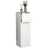 MID.YOU Visoka Komoda Donali, Bela, Barva Hrasta | Shoptok.si
