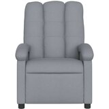 vidaXL Naslanjač svetlo siv blago | Shoptok.si