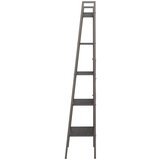 vidaXL 5-nadstropni stoječi regal črn 56x35x174 cm | Shoptok.si
