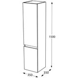 Hanah home Višenamenski ormar Pace R Matte White Cene