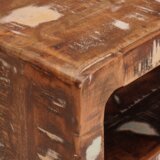 vidaXL Konačni stolovi Šareni 40 x 32 x 46 cm masivno obnovljeno drvo | shoptok.hr