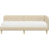  Kutni okvir kreveta Krema 80 x 200 cm tkanina | Eponuda.ba