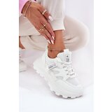 Boto EVENTO Women's Sports Sneakers On Thick Sole White Prononice | Shoptok.si