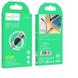 hoco. adapter Type-C (muški) na Lightning (ženski) sa zaslonom 3A 60W UA32A srebrni | shoptok.hr