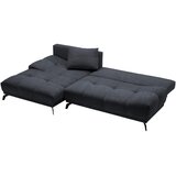 Hom`in KOTNA SEDEŽNA GARNITURA, šenilja temno modra | Shoptok.si
