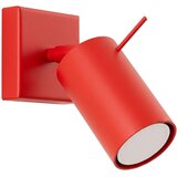 Sollux Lighting Stenska svetilka RING rdeča, (5000284936) | Shoptok.si