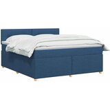  Boxspring krevet s madracem Plava 140 x 200 cm Tkanina | shoptok.hr