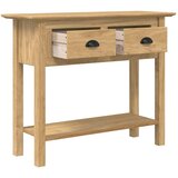  Konzolna stolica s ladicama BODO Medeno smeđa 91 x 34.7 x 74 cm | Eponuda.com