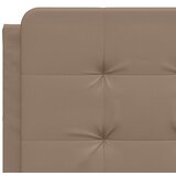 vidaXL Okvir za krevet boja cappuccina 120x200 cm umjetna koža | shoptok.hr