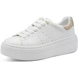 Tamaris Nizke superge zlata / bela | Shoptok.si
