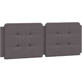  Okvir kreveta s LED svjetlima sivi 120 x 200 cm umjetna koža | shoptok.hr