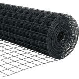  Sivi set vrtne ograde Set od 2 Siva Metal 25 x 0.8 m Izdržljivo | shoptok.hr