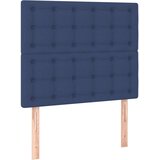  Krevet s oprugama i madracem plavi 120 x 190 cm od tkanine | shoptok.hr