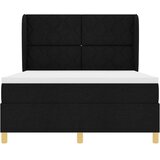  Krevet s opruga kutije s uzglavljem Crna 200 x 140 cm tkanina | shoptok.hr