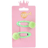 YESSS! dečje šnalice za kosu zelene pufne 2/1 | Eponuda.com