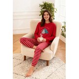 TRENDYOLMILLA Ženski set pidžame Thmaw25Pt00164, Crveni | Eponuda.com