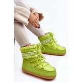 Boto Women's tied snow boots in olive green Soia | shoptok.hr
