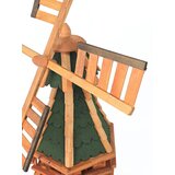  Drvena vrtna vjetrenjača, rotirajuća, ukrasna 95 cm | shoptok.hr