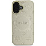 Guess Hrbtni ovitek za iPhone 16 Odporen MagSafe, Zlata, (21749379) | Shoptok.si