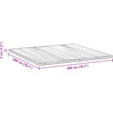  Nadvložek Bela 200 x 200 cm Pletenina, (5000202339) | Shoptok.si