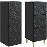  Set ormara 2 pcs Crna 33 x 34,5 x 90 cm Konstruirano drvo | Eponuda.ba