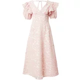 Dorothy Perkins Obleka svetlo roza / bela