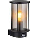Globo Vanjska zidna svjetiljka sa senzorom Gracey (Ø x V: 14,3 x 25,2 cm, 60 W, E27, Crna, IP54) | shoptok.hr