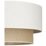  plafonski luster natia, 1x E27 (maks. 60 w), 230 v, prečnik 45 cm, bela/smeđa | Eponuda.com