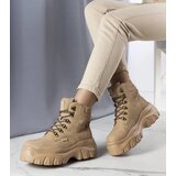 D/CEO Beige insulated boots with chain Harrison | Shoptok.si