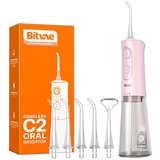 Bitvae Zobna prha C2 s kompletom šob (roza), (21029293) Cene