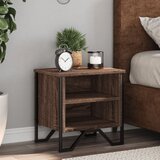vidaXL Noćni ormarić 2 kom boja smeđeg hrasta 40 x 30 x 40 cm drveni | shoptok.hr