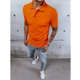 DStreet Orange polo shirt PX0542