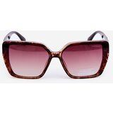 Boto Women's Sunglasses With Decorative Detail UV400 Dark Brown | Shoptok.si