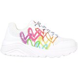 Skechers patike za devojčice Uno lite, Bele | ePonuda.com