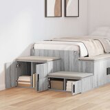  Nočne omarice Siva Sonoma Inženirski les 103 x 41 x 40 cm, (22008047) | Shoptok.si
