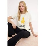 TRENDYOLMILLA Ženska majica TWOSS26TS00091, Bela | Eponuda.com