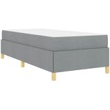  Krevetna konstrukcija Svijetlo siva 80 x 200 cm tkanina | shoptok.hr