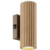 Brilliant zidno svetlo lakewood 2xGU10/10W/230V braon Slike