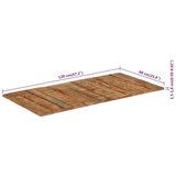  Pravokutna stolna ploča 60 x 120 cm 15 - 16 mm obnovljeno drvo | shoptok.hr