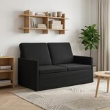  Kauč za dvoje Crna 130 x 81 x 82 cm Baršun Cijene