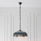  Endon 64080 - Luster na lancu Tiffany DRAGONFLY 3xE27/60W/230V prečnika 41 cm | Eponuda.com