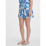 Orsay Light Blue Women's Patterned Shorts - Women's Cijene