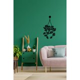 Wallity zidna dekoracija flower cluster 3, 20 x 40 cm, crna | ePonuda.com