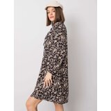 RUE PARIS Dress-WN-SK-R819-1.17-black-beige | shoptok.hr