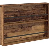  Polica za časopise s policom 2 pcs Staro drvo 100 x 12 x 70 cm | shoptok.hr