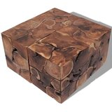 The Living Store Stolci 4 kom smeđi 40x40x45 cm od masivne tikovine | shoptok.hr