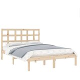  Okvir za krevet od masivnog drva 135 x 190 cm bračni | shoptok.hr